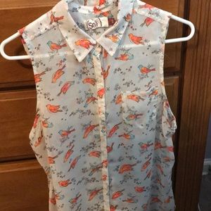 Spring collared shirt